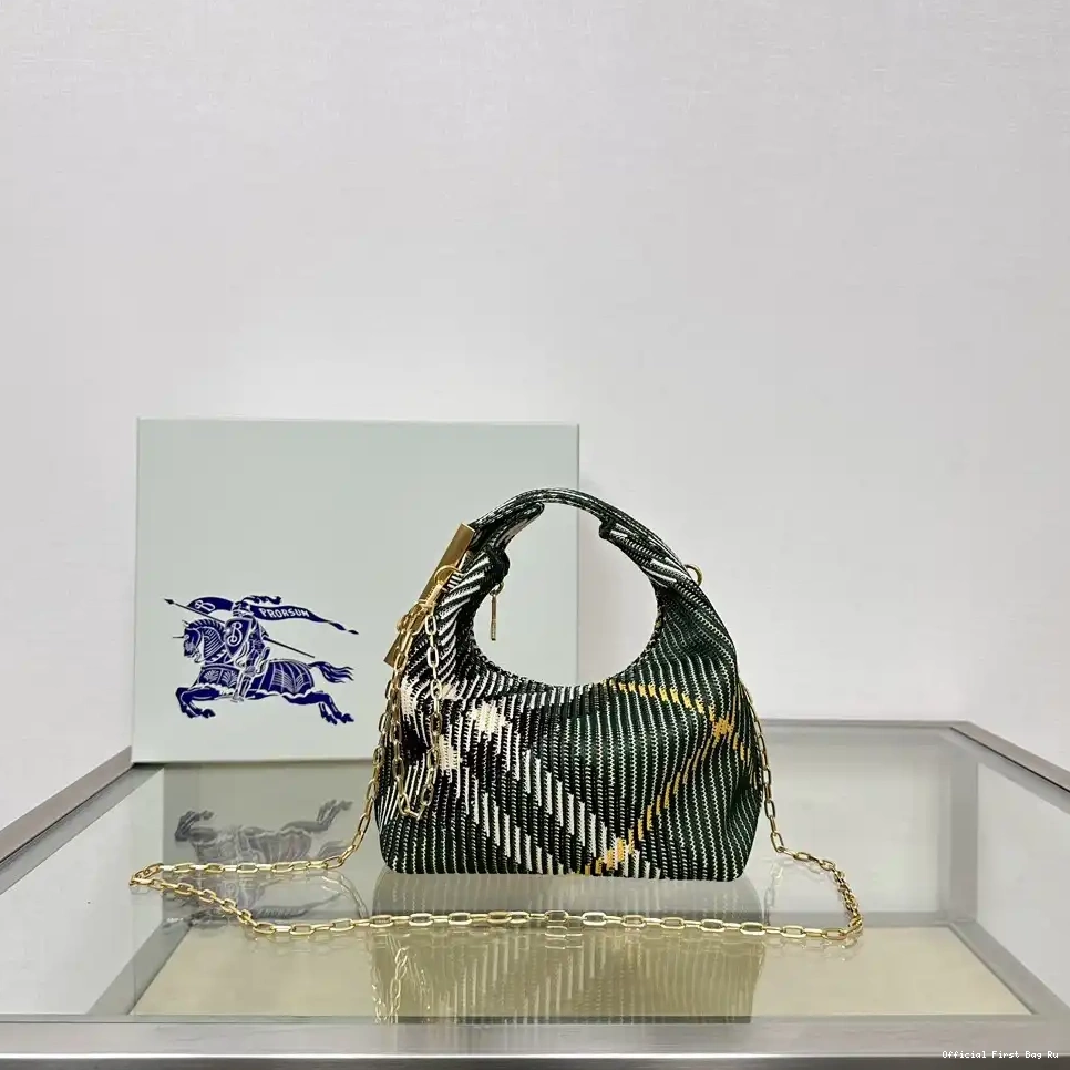 Official FirstBag Ru Bag Chain Peg Micro Burberry 0606